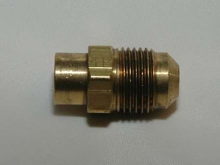 Male SAE Flare Tube Solder Connector
