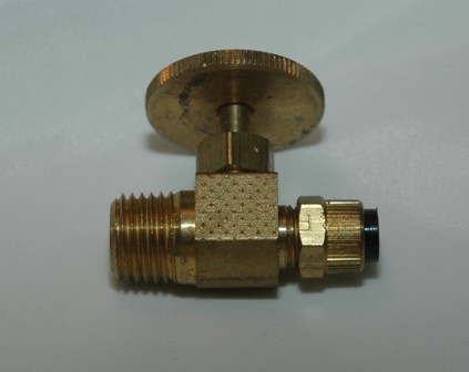Needle Valve tube to Male Pipe