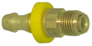 Male Inverted Flare Connectors, Brass