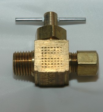 Straightway Needle Valve with Compression x Male Pipe