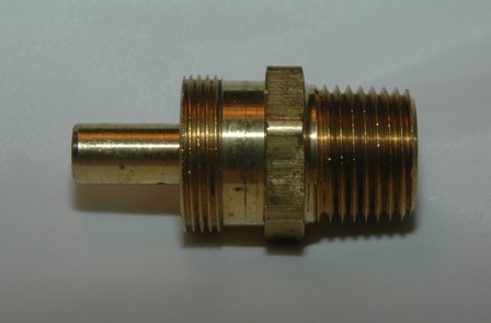Brass Hose Connector w/ Ext. Pipe Thread