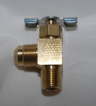 Angle Needle Valve with Male Flare x Male Pipe