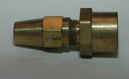 Brass Female Connector (DOT)