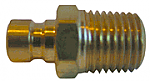 Brass mold coupler plug
