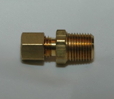 Male Pipe Connectors, Brass