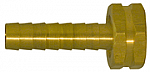 Female Garden Hose Long Shank - Straight Thread Pipe - Brass